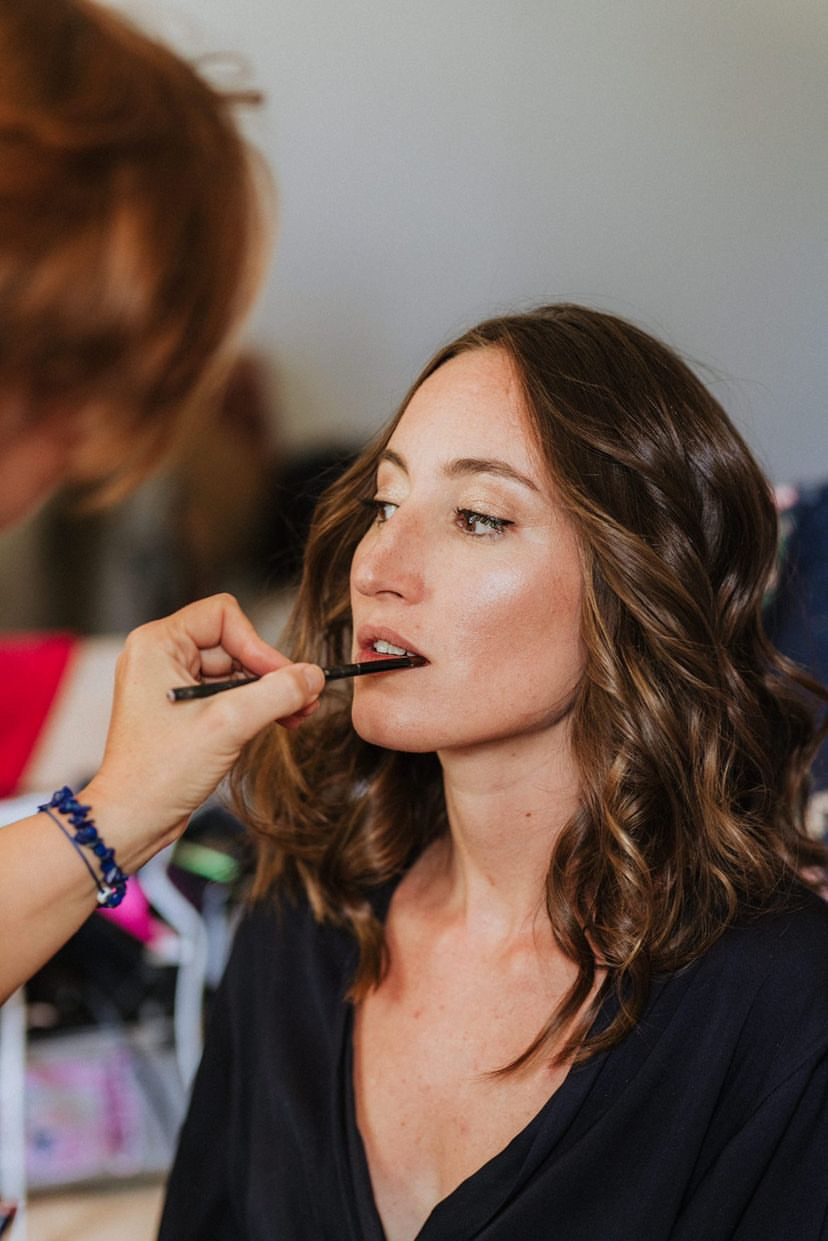 Un maquillage naturel et glowy pour son mariage