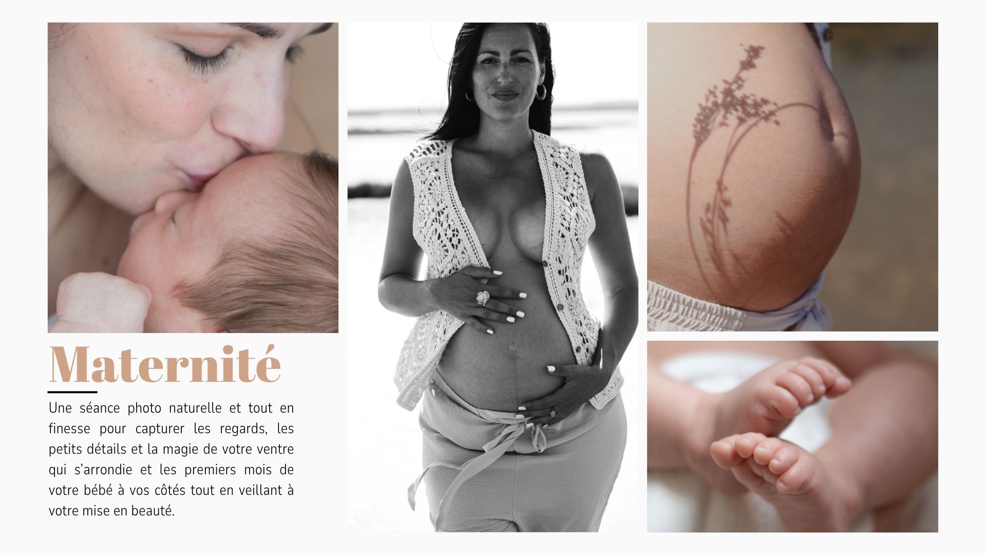 Photographe spécialisée réalisant les portraits de femmes enceinte et des nouveaux nés ainsi que la mise en beauté maquillage à Bordeaux
