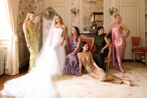 wedding ABBY & JASPER from New York. Hair and makeup up bridesmaids 