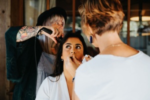 Maquillage et coiffure au Cap Ferret 