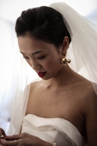Asian beauty bride