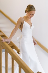 American bride in France